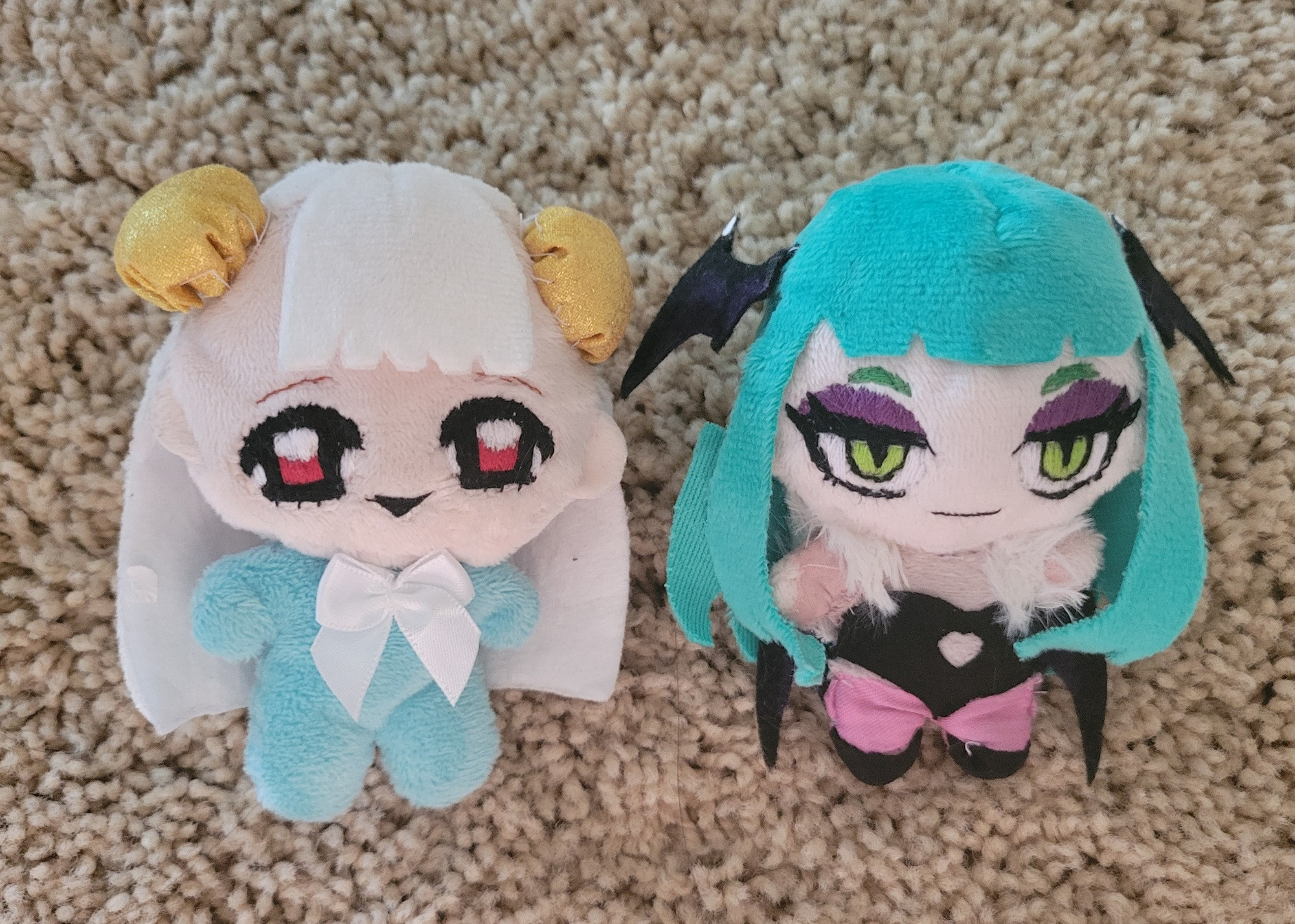 plush stupid ingrid baby with plush morrigan